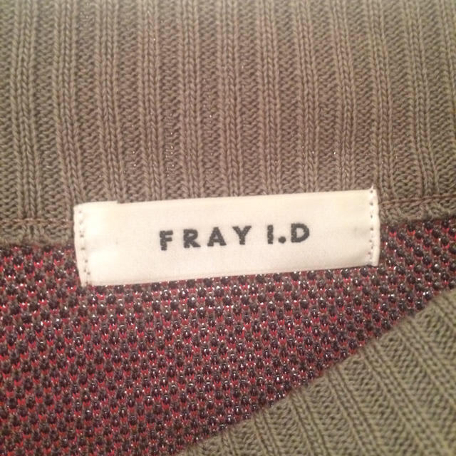 FRAY I.D(フレイアイディー)のfray id フレイアイディー セーターワンピ レディースのトップス(ニット/セーター)の商品写真