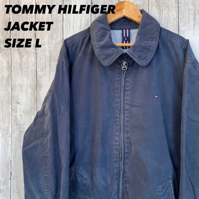 TOMMY HILFIGER - アメリカ古着トミーヒルフィガー 刺繍ロゴジップ 