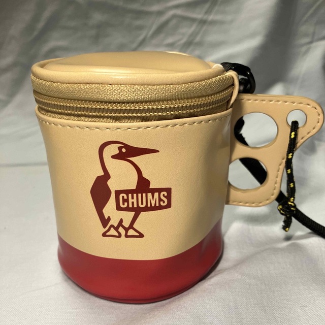 CHUMS(チャムス)のCHUMS チャムス キャンパーマグ型 ポーチ 限定品　十六茶 ピクニック エンタメ/ホビーのコレクション(ノベルティグッズ)の商品写真