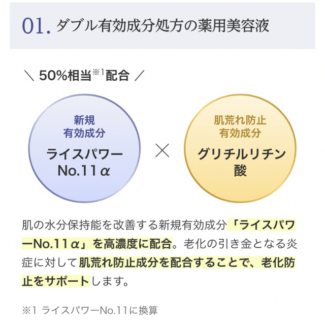 ライスフォース(ライスフォース)のプレミアムパーフェクトエッセンス15ml×2 コスメ/美容のスキンケア/基礎化粧品(美容液)の商品写真