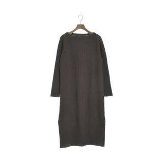 ドレステリア(DRESSTERIOR)のDRESSTERIOR ドレステリア ワンピース 36(S位) 茶 【古着】【中古】(ひざ丈ワンピース)