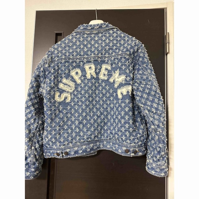 極美品　Supreme Hole Punch Denim Jacket サイズM 1