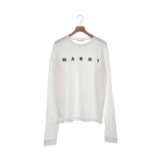 マルニ(Marni)のMARNI マルニ Tシャツ・カットソー 46(M位) 白 【古着】【中古】(Tシャツ/カットソー(半袖/袖なし))