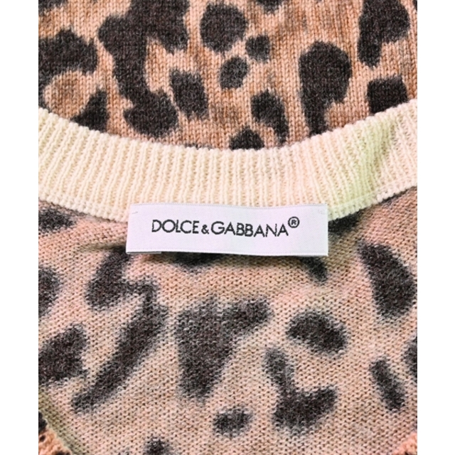 DOLCE&GABBANA ニット 110 茶系x黒系(豹柄) 2