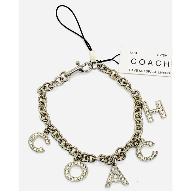 COACH ロゴ マルチ ブレスレット ラインヤード☆携帯ストラップ兼用☆新品