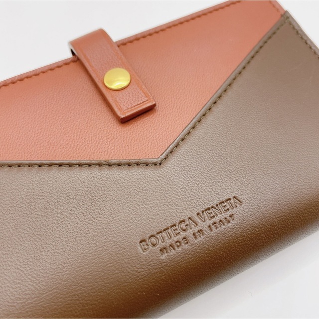 新品未使用】BOTTEGA VENETA 財布 二つ折り バイカラー-