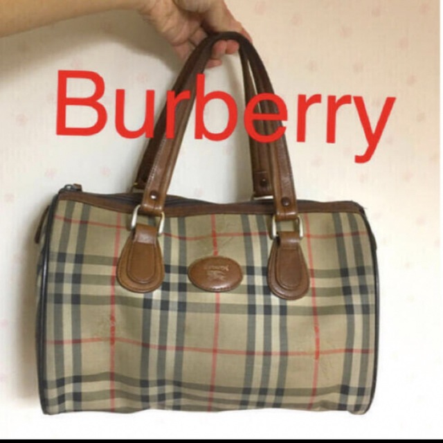 BURBERRY(バーバリー)のBurberrys バーバリー タータンチェック  ヴィンテージ ボストンバッグ レディースのバッグ(ボストンバッグ)の商品写真