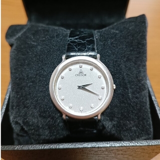 CREDOR　Pt900腕時計