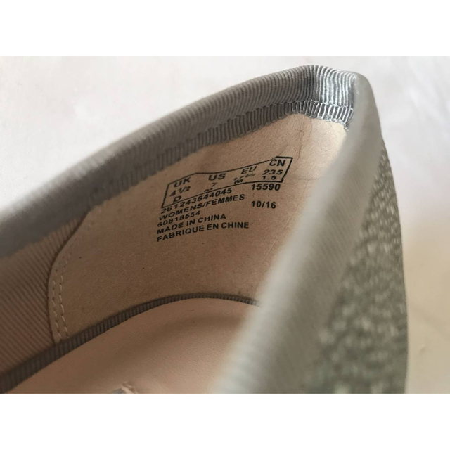 Clarks(クラークス)の未使用品◎Clarks クラークス バレエシューズ UK4.1/2 レディースの靴/シューズ(バレエシューズ)の商品写真