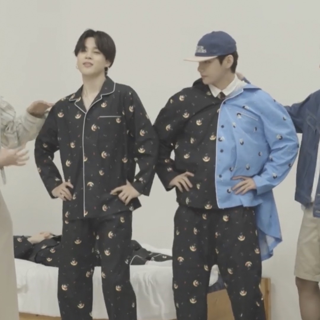 防弾少年団(BTS) - BTS アーティストメイド JIN BAD DAY パジャマ Lの