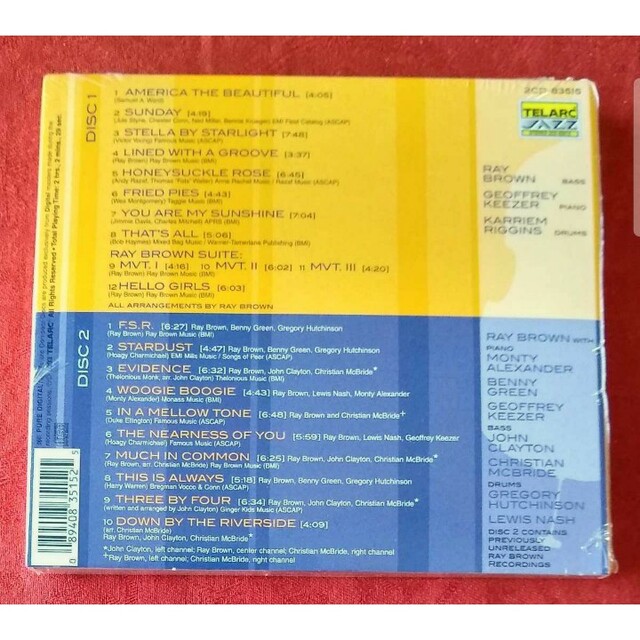 RAY BROWN / WALK ON エンタメ/ホビーのCD(ジャズ)の商品写真