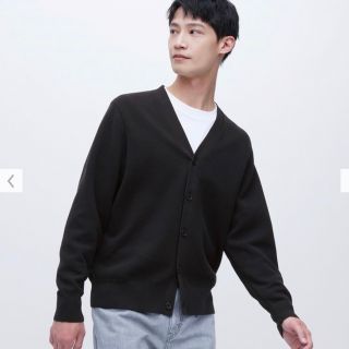 ユニクロ(UNIQLO)のユニクロ　薄手カーディガン　グレー(カーディガン)