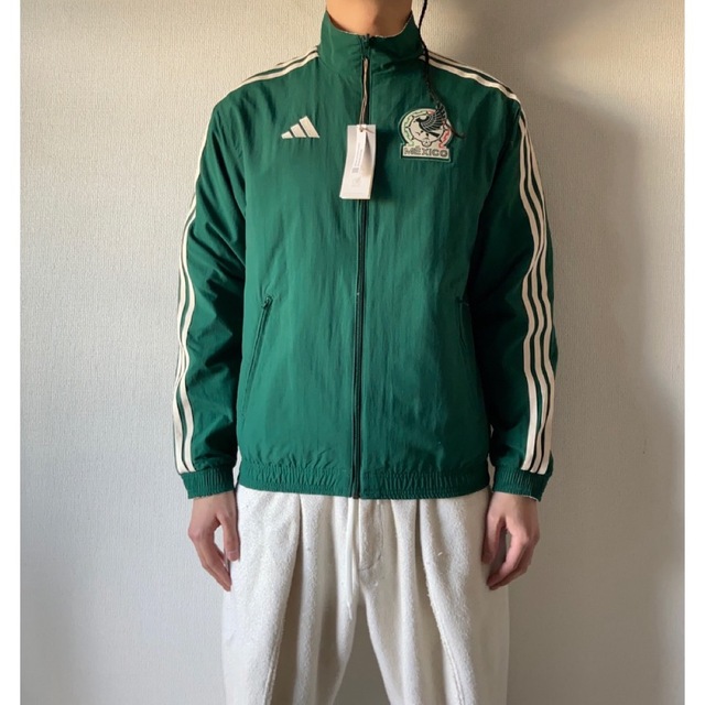 新品 M メキシコ代表 adidas アンセムジャケット トラックジャケット