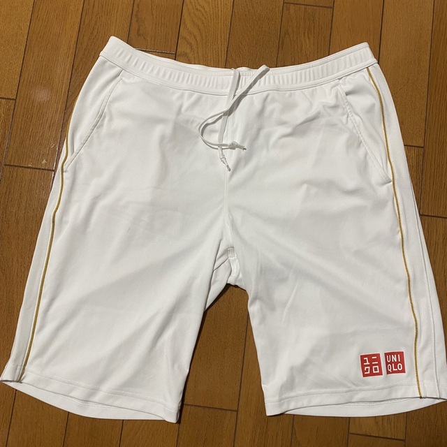 UNIQLO(ユニクロ)のジョコビッチ　UNIQLO  テニスウェア　セットアップ　錦織圭　Lサイズ スポーツ/アウトドアのテニス(ウェア)の商品写真