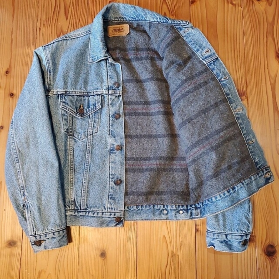 Levi's(リーバイス)の90s USA製 LEVI’S 70505 デニムジャケット ブランケット付 メンズのジャケット/アウター(Gジャン/デニムジャケット)の商品写真