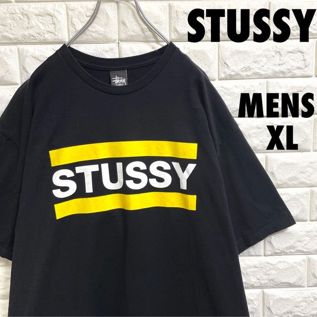 STUSSY - ステューシー 半袖Tシャツ デカロゴ メキシコ製 メンズXL ...