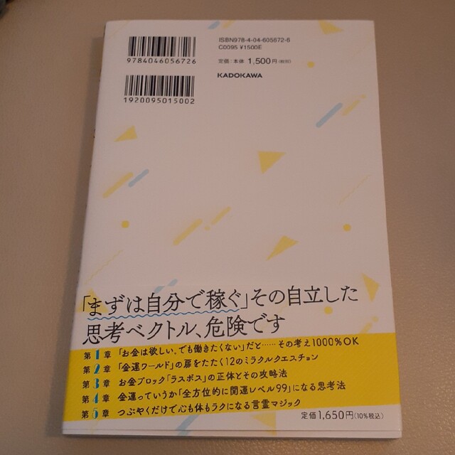 「働いたら負け」って決めたら“金運レベル９９”になったけど、なにか？ お金とシン エンタメ/ホビーの本(住まい/暮らし/子育て)の商品写真