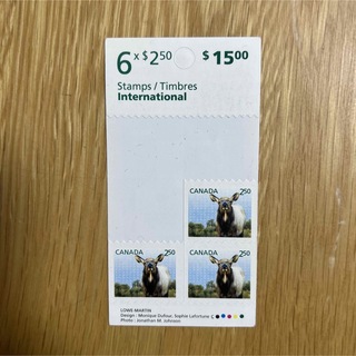 カナダ切手 ＄250×3 合計＄750分(使用済み切手/官製はがき)