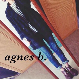 アニエスベー(agnes b.)の305☆アニエス・ベー  ボーダー(Tシャツ(長袖/七分))