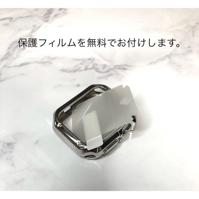 Sブラック2nd★アップルウォッチバンド ラバーベルト Apple Watch メンズの時計(ラバーベルト)の商品写真