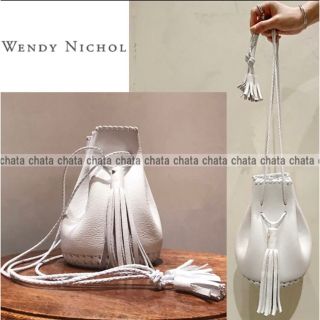 定14万 マリソル掲載 ウィムガゼット購入【WENDY NICHOL】巾着バッグ