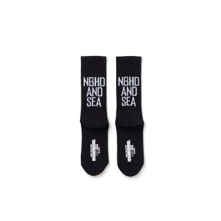 ネイバーフッド(NEIGHBORHOOD)のウィンダンシー　NEIGHBORHOODXWDS LOGO SOCKS(ソックス)