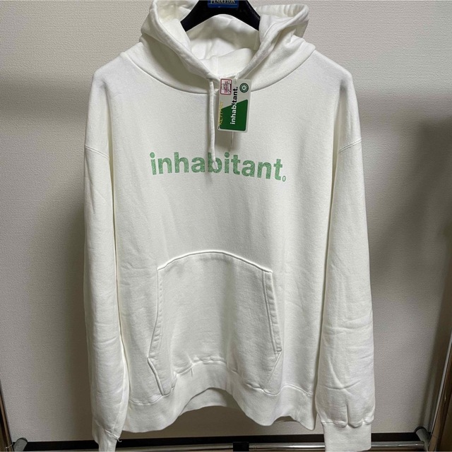 新品 inhabitant インハビタント Logo Foodie ロゴフーディ - パーカー