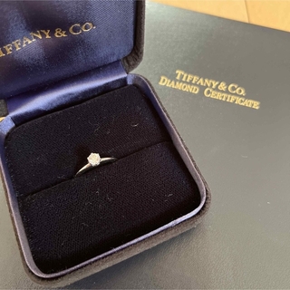 ティファニー(Tiffany & Co.)のティファニーセッティングダイヤモンドリング9号0.33カラット(リング(指輪))