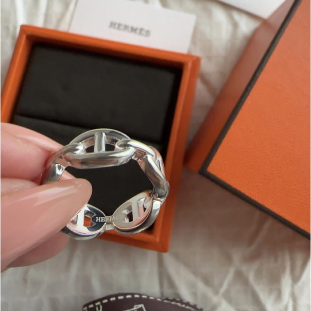 Hermes - 新品!HERMES シェーヌダンクル アンシェネ シルバーリング