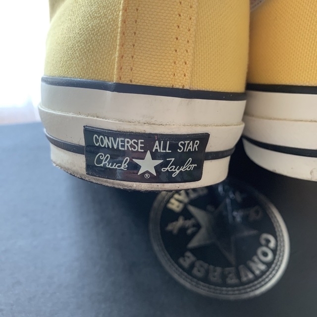 ALL STAR（CONVERSE）(オールスター)のコンバース　ハイカット　イエロー レディースの靴/シューズ(スニーカー)の商品写真