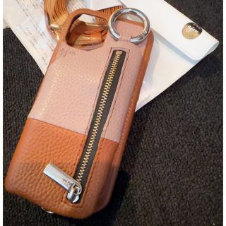 ビューティアンドユースユナイテッドアローズ(BEAUTY&YOUTH UNITED ARROWS)のajew エジュー　iPhone 12ProMax ケース　ショルダー(iPhoneケース)