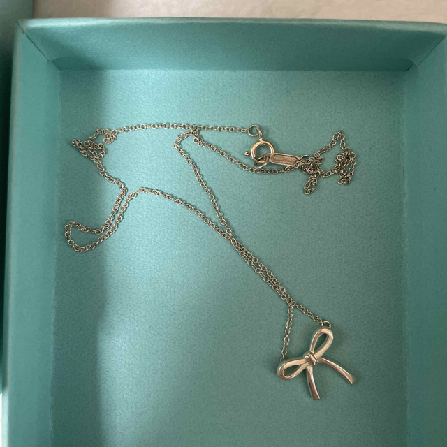 Tiffany & Co.(ティファニー)のTiffany ティファニー リボンネックレス レディースのアクセサリー(ネックレス)の商品写真