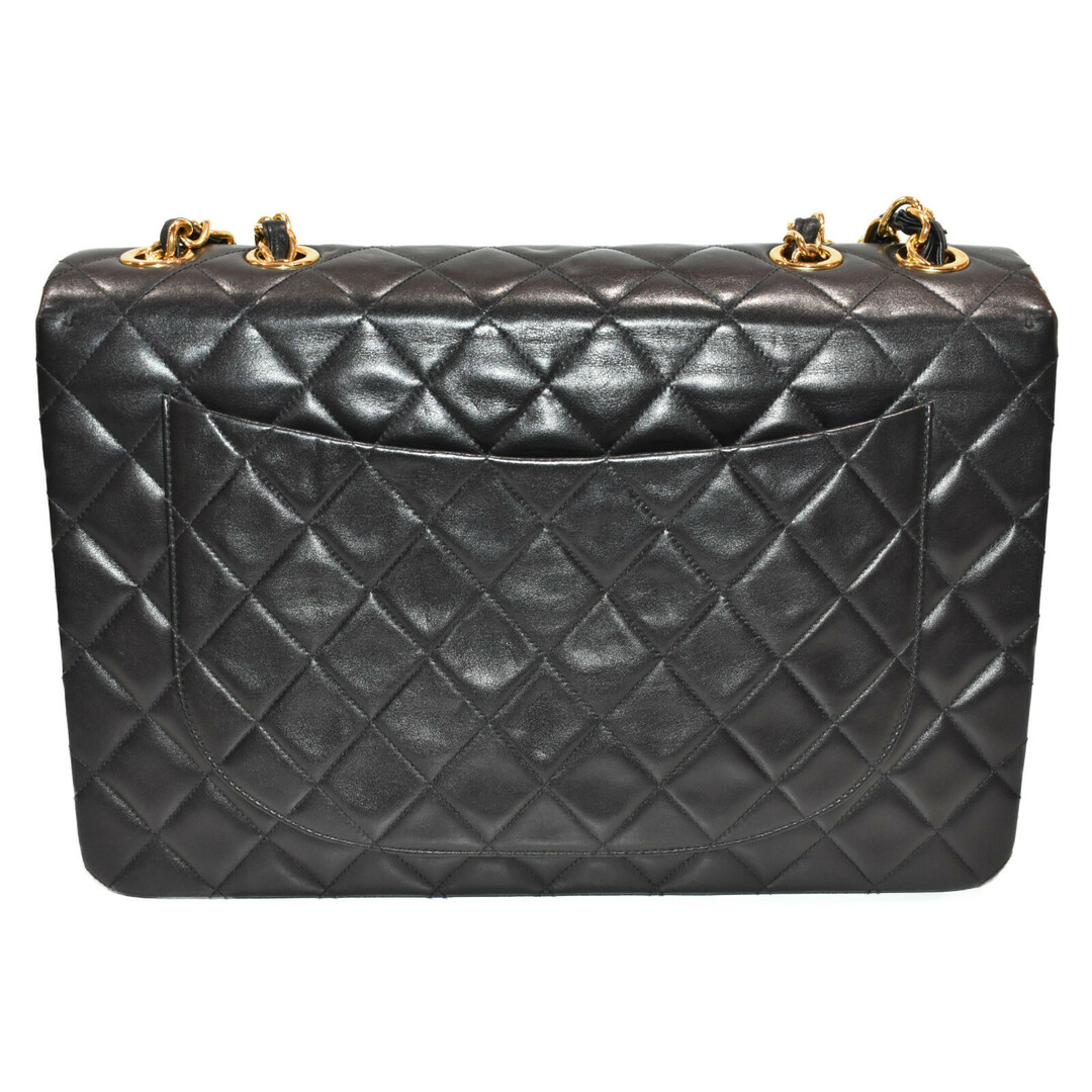 CHANEL - CHANEL デカマトラッセ33 チェーンバッグ ブラック CHANEL - CHANEL デカマトラッセ33 チェーンバッグ ブラック