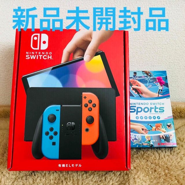 Nintendo Switch - Nintendo Switch 本体 有機ELモデル & ソフト スポーツ