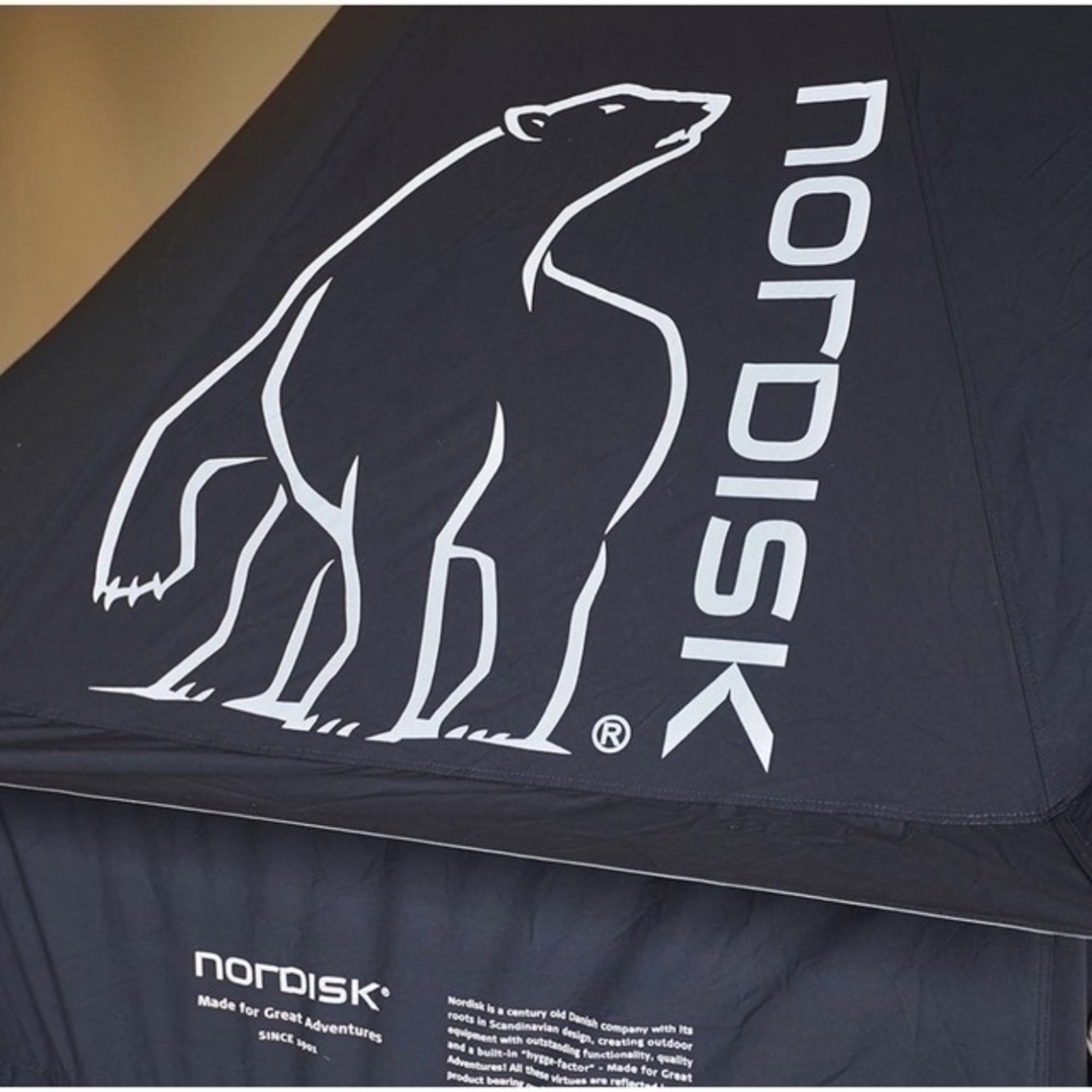 Nordisk(ノルディスク)のNORDISK Asgard 7.1 ノルディスク　ブラック　3点セット スポーツ/アウトドアのアウトドア(テント/タープ)の商品写真