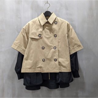 ダブルスタンダードクロージング(DOUBLE STANDARD CLOTHING)のRisley♡3way ショートトレンチ(トレンチコート)