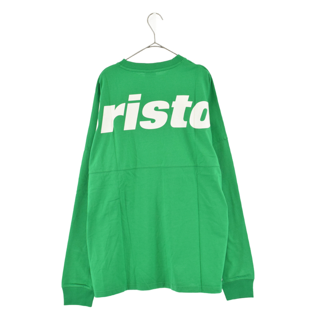 F.C.R.B./F.C.Real Bristol/FCRB エフシーアールビー/エフシーレアルブリストル 22SS L/S BIG LOGO TEAM BAGGY TEE バックロゴ長袖Tシャツ グリーン FCRB-220060