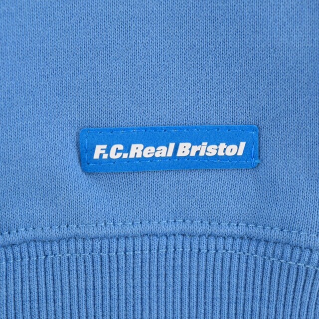 F.C.R.B.(エフシーアールビー)のF.C.R.B./F.C.Real Bristol/FCRB エフシーアールビー/エフシーレアルブリストル 22SS AUTHENTIC LOGO SWEAT HOODIE ロゴプリントプルオーバーパーカー ライトブルー FCRB-220055 メンズのトップス(パーカー)の商品写真