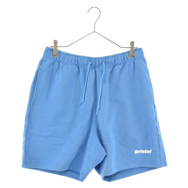 F.C.R.B.(エフシーアールビー)のF.C.R.B./F.C.Real Bristol/FCRB エフシーアールビー/エフシーレアルブリストル 22SS SMALL AUTHENTIC LOGO SWEAT SHORTS スモールロゴスウェットショーツ ライトブルー ハーフパンツ FCRB-220059 メンズのパンツ(その他)の商品写真