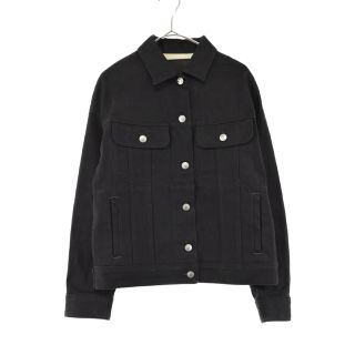 アクネストゥディオズ(Acne Studios)のAcne Studios アクネ スティディオス プレーンデニム ジャケット 12MC73 ブラック レディース(Gジャン/デニムジャケット)