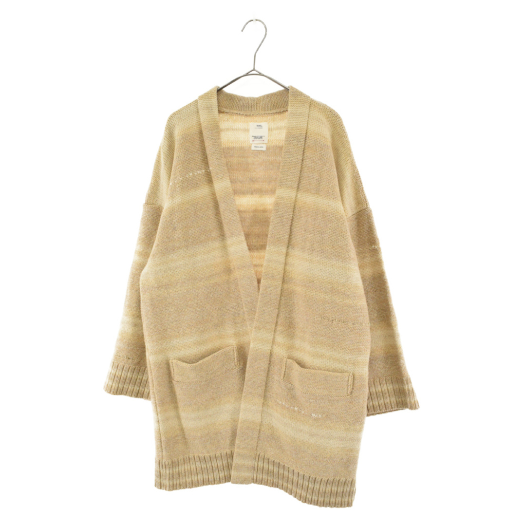 VISVIM ヴィスヴィム 22SS KIMONO CARDIGAN KNIT GRADIENT ニット着物カーディガン グラディエント 0322105012001