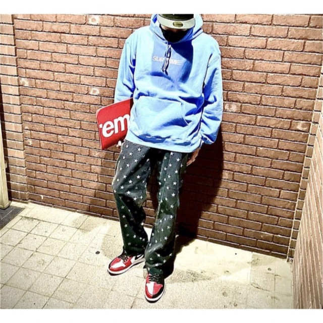 Supreme Motion Logo Hooded Red Mサイズ