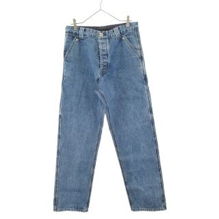 クロムハーツ(Chrome Hearts)のCHROME HEARTS クロムハーツ DENIM CARPENTER CNVS クロスボールカーペンターデニムパンツ インディゴ(デニム/ジーンズ)