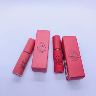 スリーシーイー(3ce)の3ce ミニティント2本セット　velvet lip tint(口紅)