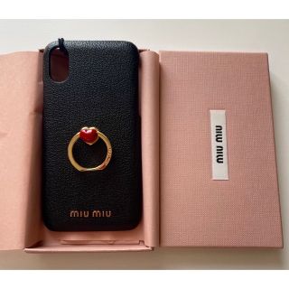 ミュウミュウ iphoneケース（ブラック/黒色系）の通販 55点 | miumiuを ...