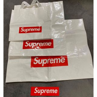 Supreme - supremeショッパー ＬＭＳ計3枚セット ステッカー付きの通販