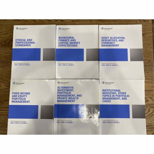CFA Institute Level 3 米国証券アナリスト協会公式テキスト-