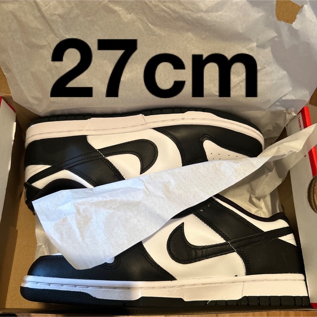 Nike Dunk Low Retro White Black パンダ ダンクスニーカー