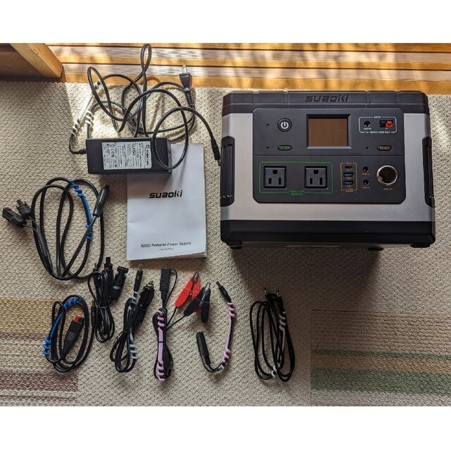 suaoki G500とソーラーパネル折りたたみ100w | www.jarussi.com.br