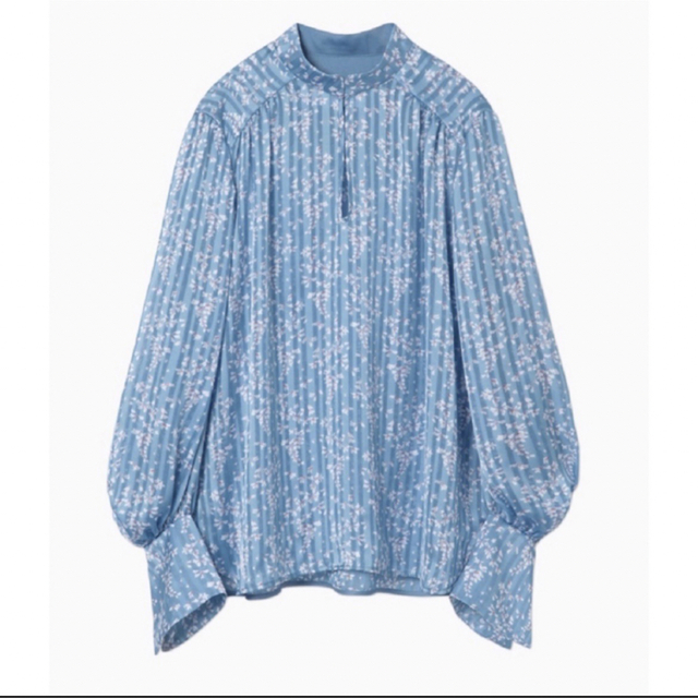 mame(マメ)のmame   Flower Hand-Printed Crepe Blouse レディースのトップス(シャツ/ブラウス(長袖/七分))の商品写真